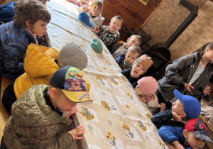 Dzieci z grupy I na wycieczce.