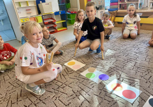 Dzieci uczą się rytmów