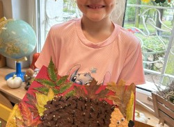 Konkurs plastyczny ,,Jesienny Jeż''