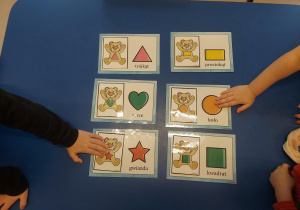 Dzieci rozpoznają kształty