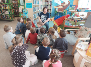 Wizyta w bibliotece - marzec